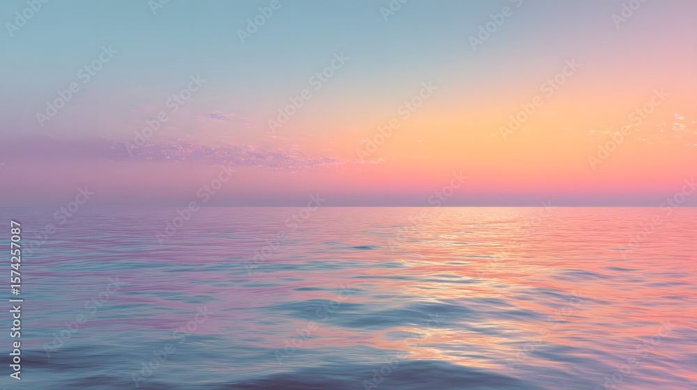 Fototapeta premium sunset over the sea