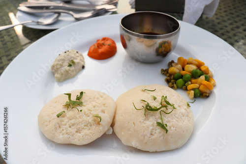 Canvas Print Classic South Indian breakfast