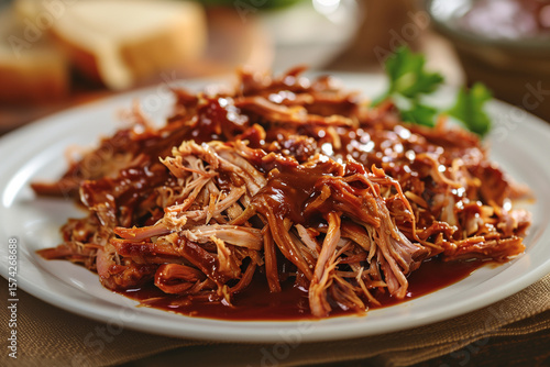 Savory Pulled Pork with BBQ Sauce