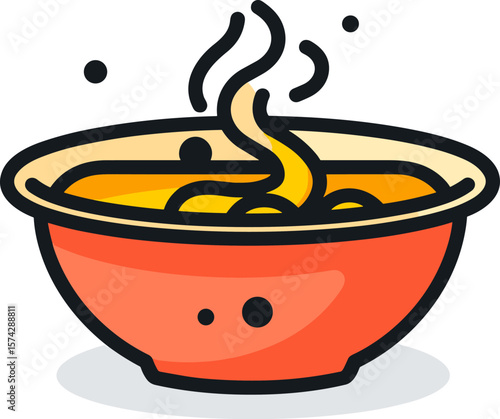 Steaming Bowl of Soup: A Culinary Icon for Warmth and Comfort