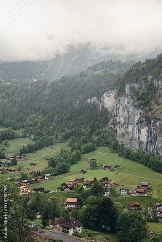 village in the mountains