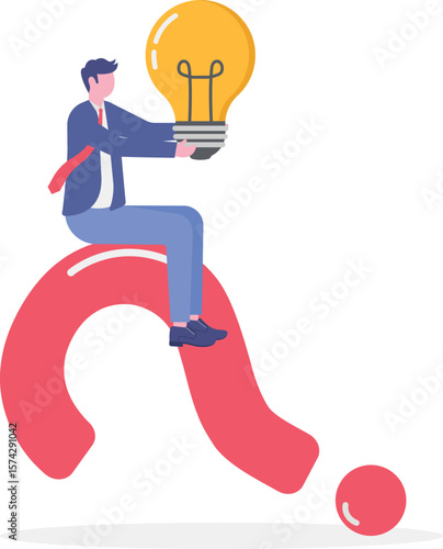 Question and answer, q and a or solution to solve problem, FAQ frequently asked question,
