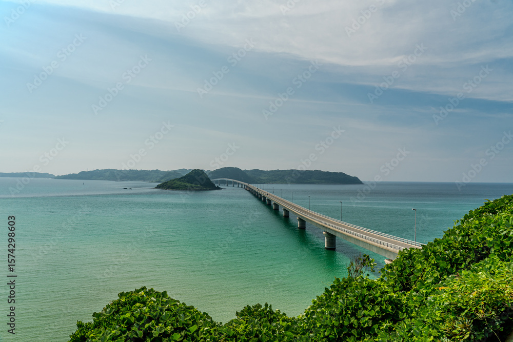 Obraz premium Tsunoshima Bridge