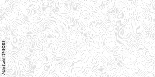 Minimal grid Contour abstract map relief land outline. Topographic map patterns. White wave paper curved reliefs abstract background. Background of the topography map. Abstract pattern with lines.	
