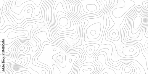 Minimal grid Contour abstract map relief land outline. Topographic map patterns. White wave paper curved reliefs abstract background. Background of the topography map. Abstract pattern with lines.	
