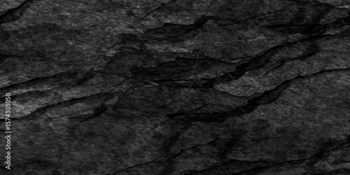 Grungy black surface with numerous white crack and scratches and dust particles distressed background. abstract chalk rubbed out on blackboard for background. dirty grunge texture vector. black paper.
