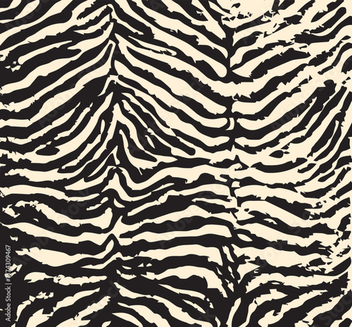 Animal skin seamless pattern. zebra , zebra with flowers, zebra with leo. vector illustration	