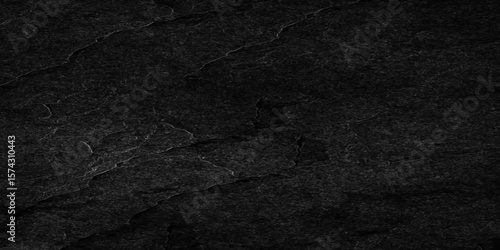Grungy black surface with numerous white crack and scratches and dust particles distressed background. abstract chalk rubbed out on blackboard for background. dirty grunge texture vector. black paper.