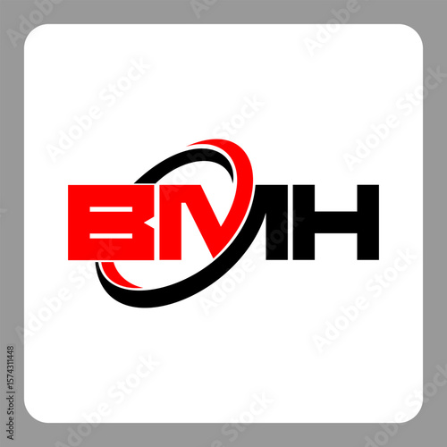 BMH logo. BMH letter. BMH letter logo design. Initials BMH logo linked with circle and uppercase monogram logo. Modern Red and Black Initials Logo for Corporate, BMH typography for technology, Free Download BMH logo. BMH letter. BMH letter logo design. Initials BMH logo linked with circle and uppercase monogram logo. Modern Red and Black Initials Logo for Corporate, BMH typography for technology, - GFXLoad