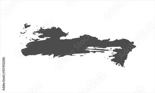 Edged Brush Stroke Vector for Edgy Designs, Grungy Textures, and Modern Art Compositions