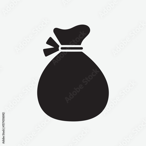 High-quality garbage bags vector silhouette set. Perfect for recycling, trash icons, waste bag clipart, and eco projects. Download and use in any design.