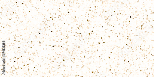 Brown and white surface of terrazzo floor texture background. terrazzo stone mosaic texture. quartz surface for bathroom or kitchen countertop. rock stone marble backdrop textured illustration.
