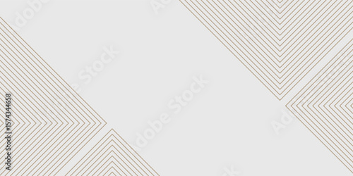 Minimalist geometric background with elegant diagonal line patterns in warm beige tones on a clean light grey canvas.
