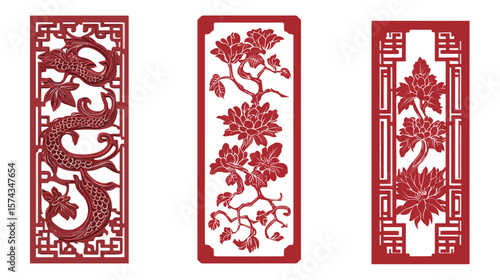 The Patterns of Carved Lacquer in Traditional Asian Art – Intricate Handcrafted Designs Featuring Floral and Geometric Motifs on Lacquerware Surfaces, Showcasing Cultural Heritage and Craftsmanship

