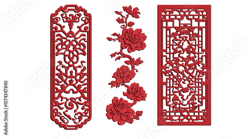 The Patterns of Carved Lacquer in Traditional Asian Art – Intricate Handcrafted Designs Featuring Floral and Geometric Motifs on Lacquerware Surfaces, Showcasing Cultural Heritage and Craftsmanship

