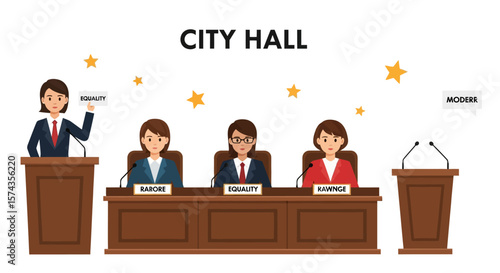Celebrating Women's Equality Day City Hall Panel Discussion on Women's Rights and Empowerment