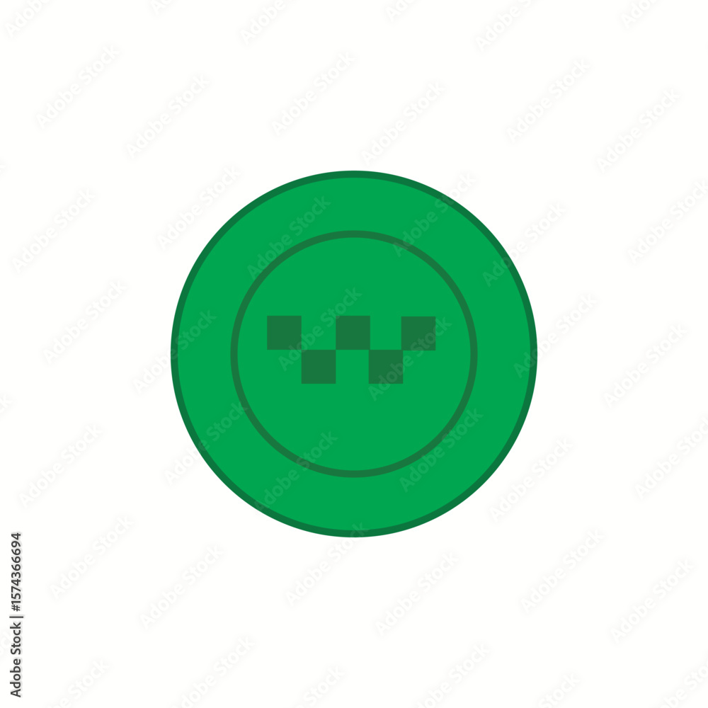 Taxi icon vector design templates simple Vector Taxi icon vector design templates simple Vector