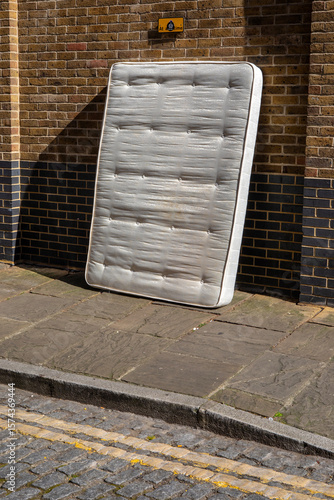Abandoned Mattress in London, UK