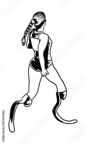 People with prosthetics engage in everyday activities