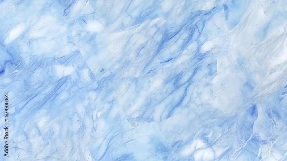 Fototapeta premium Blue icy abstract background with frosty texture and winter feel