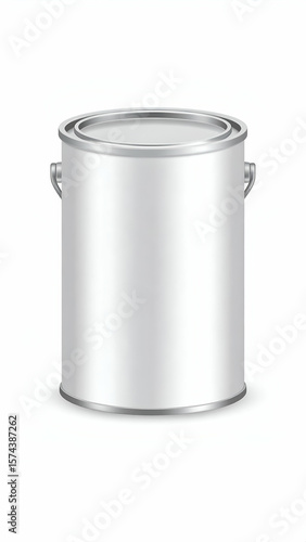 Wallpaper Mural Blank Paint Can with Studio Shot. Torontodigital.ca