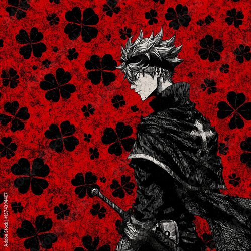 anime black clover background