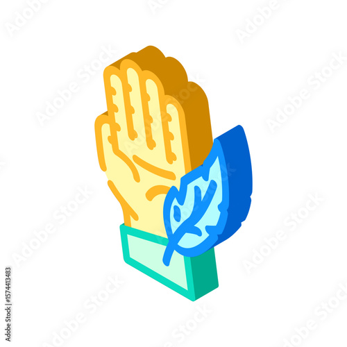 hypoallergenic isometric icon vector illustration