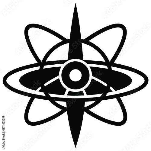 Psychologist element isolated fusion reactor on white background