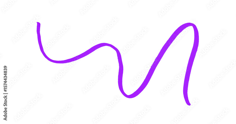 Purple ink pen line, underline, isolated on transparent background. Simple ink pen scribble effect, perfect for business and school presentation design. Purple ink pen line, underline, isolated on transparent background. Simple ink pen scribble effect, perfect for business and school presentation design.