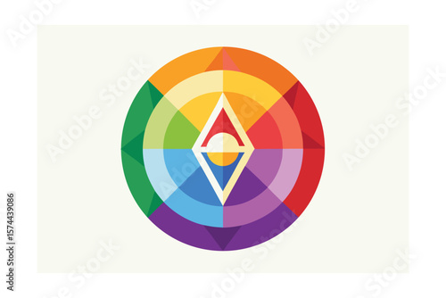 Color Wheel Design of Chakra Harmony