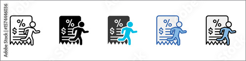 Tax Evasion Single Pack Multistyle Illustration