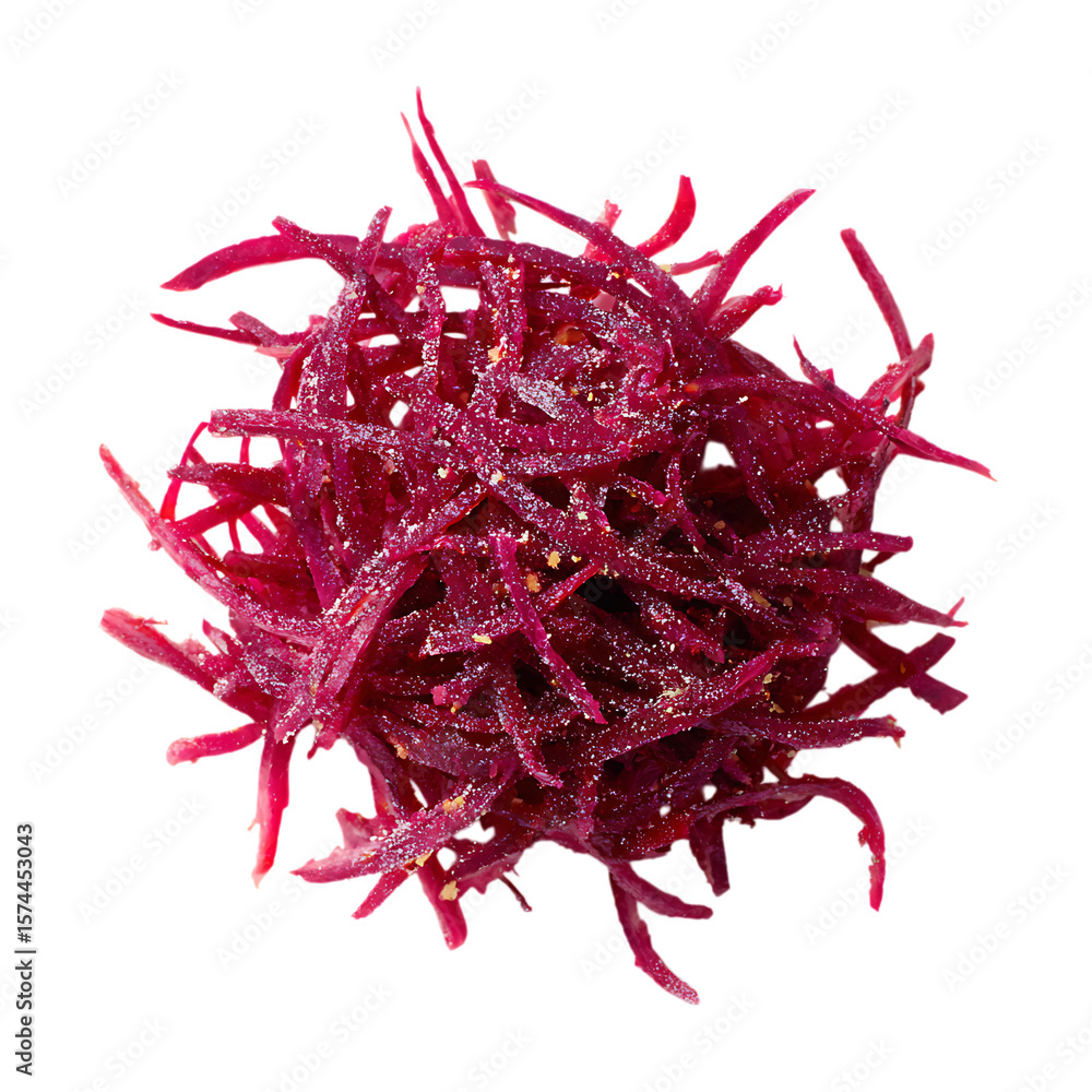 Obraz premium shredded beet salad