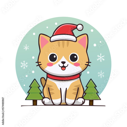 Christmas Kitty Character I...
