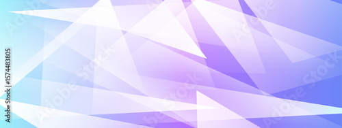 Overlapping translucent triangles in purple and blue for modern abstract backgrounds, geometric designs, digital art, tech themes, and wallpaper.