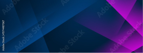 Overlapping blue and purple geometric shapes. Suitable for backgrounds, graphic design, and modern artistic concepts with a colorful twist.