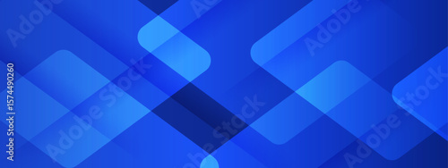 Abstract blue background with overlapping shapes. Suitable for presentations, website designs, brochures, and posters. Versatile and eyecatching design.