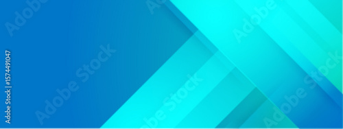 Wallpaper Mural Abstract blue turquoise geometric background for digital design projects, website backgrounds, social media posts, and print materials. Great for modern aesthetics. Torontodigital.ca