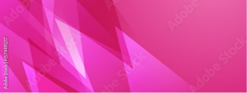 Abstract pink geometric shapes suitable for backgrounds, print materials, web design, and digital art projects needing a trendy, modern look.