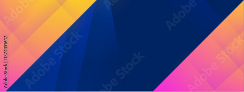Abstract gradient design in pink, yellow, and blue. Suitable for backgrounds, digital art, web design, and modern concepts. Vibrant and versatile.