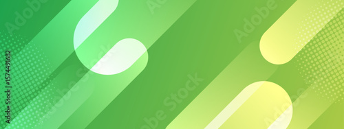 Abstract green and yellow background suitable for naturethemed designs, environmental campaigns, spring and summer promotions, and ecofriendly products.
