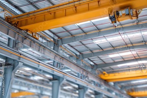 Industrial Factory Overhead Crane System.