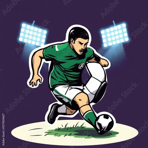 AI Generated Sports Illustrations