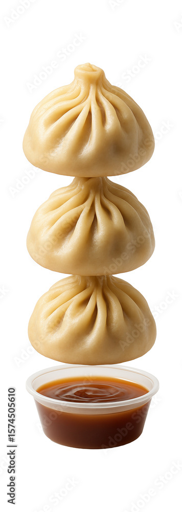 Fototapeta premium Cold soba noodle salad with julienned vegetables, served in a square glass dish, adjacent to a desktop monitor.