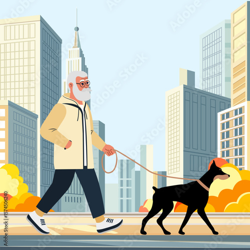 Retirement Dog Activity Retired people City Health