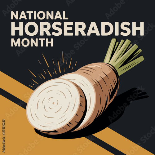 National Horseradish Month, A Celebration of Spicy Flavors and Culinary Creativity with Horseradish Root