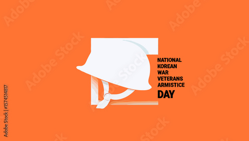 Vector art of remembering national korean war veterans armistice day with honor