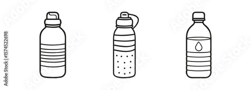  bottles each with its own distinct design and cap 