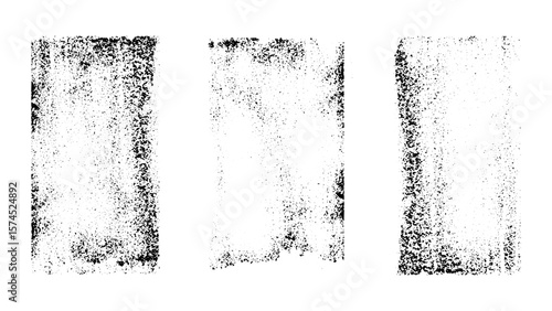 Rectangular retro frames set for vintage design and decoration. Vintage rectangular frame set with retro style for graphic projects. Classic retro design frames in rectangular set for creative use