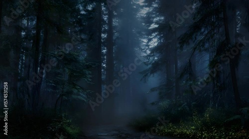 深淵の森へ続く道
