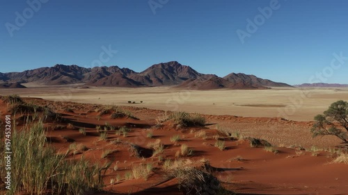 Most beautiful landscape views of the Namib Desert in Namibia in 4K